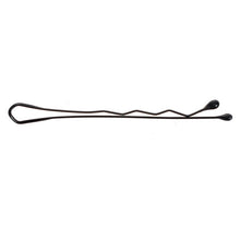 Load image into Gallery viewer, New 60Pcs Black Wave and Flat Type Invisible Hair pins Flat Top Bobby Pins Grips Hair Salon Hairpin Hair Styling tool